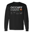 Occupy Mars ロケット 長袖Tシャツ ギフトのアイデア