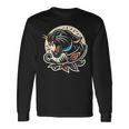 Panther トラディショナル タトゥー アーティスト インク入り タトゥー入り 長袖Tシャツ ギフトのアイデア