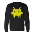 Pixel Gamer Clawd Claude Code Gaming レトロ コーディング ユーモア 長袖Tシャツ ギフトのアイデア