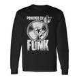 Powered By Funk Music 70年代 & 80年代 ビニール 長袖Tシャツ ギフトのアイデア