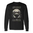 Reject Humanity Evolve To Crab 皮肉 長袖Tシャツ ギフトのアイデア