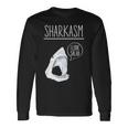 Sharkasm I Lovealad面白い皮肉なシャークスタジオ 長袖tシャツ 長袖Tシャツ ギフトのアイデア
