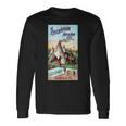 Sheboygan ネイティブアメリカン ウィスコンシン アメリカ 歴史 レトロ 長袖Tシャツ ギフトのアイデア