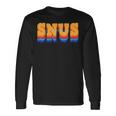 Snus 90年代デザイン チュアブルツール 長袖Tシャツ ギフトのアイデア