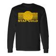 Stay Gold Ponyboy Outsiders 本 映画 小説 レトロ 長袖Tシャツ ギフトのアイデア