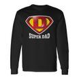 Super Dad Happy Father's Day Best Father 長袖Tシャツ ギフトのアイデア