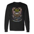 Swat アラバマ チーム タフ アメリカン イーグル ポリス 長袖Tシャツ ギフトのアイデア