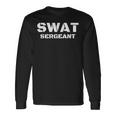 Swat 軍曹特殊部隊 警察ユニフォーム 長袖Tシャツ ギフトのアイデア