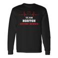 Team Norton Lifetime Memember Blood Fully Family 長袖Tシャツ ギフトのアイデア