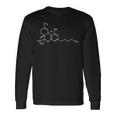 Thc 分子tシャツ テトラヒドロカンナビノール化学構造 長袖Tシャツ ギフトのアイデア