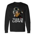 This Is Love And Tan チワワ犬 長袖tシャツ 長袖Tシャツ ギフトのアイデア