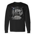 Tung Tung Tungahur John Pork Meme Brainrot Door Motion 長袖Tシャツ ギフトのアイデア