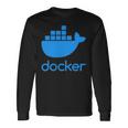 Twoided Docker ソフトウェアプログラミングと開発 長袖Tシャツ ギフトのアイデア
