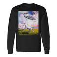 Ufo 誘拐ユニコーン 長袖Tシャツ ギフトのアイデア