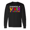 Vamos Aivirabroso Frase フランシア・マルケス 長袖Tシャツ ギフトのアイデア