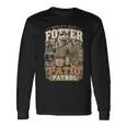 Worlds Best Fotter パティオ パトロール 裏庭 カワウソ しゃれ 誕生日 長袖tシャツ 長袖Tシャツ ギフトのアイデア