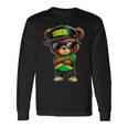 Yardie ジャマイカ ベア ジャマイカ国旗 ジャマイカの服 長袖tシャツ 長袖Tシャツ ギフトのアイデア