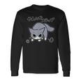 やんのかステップねこリニューアル版 おもしろ ゆるかわ かわいい ギフト 猫好き 長袖Tシャツ ギフトのアイデア