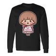 ゆるかわメルちゃん ビッグプリント（表裏） 長袖Tシャツ ギフトのアイデア