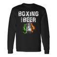 アイルランドのボクシングとビール 面白いアイルランド国旗tシャツ 長袖Tシャツ ギフトのアイデア