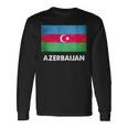 アゼルバイジャン国旗tシャツ 長袖Tシャツ ギフトのアイデア