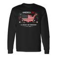 アメリカ250周年記念 アメリカ 250 アメリカ 250歳の誕生日 長袖Tシャツ ギフトのアイデア