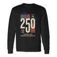 アメリカ250周年記念 愛国心が強い7月4日 250年 長袖tシャツ 長袖Tシャツ ギフトのアイデア