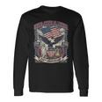 アメリカ250周年記念フラッグ イーグル&リバティ Usa 250年 長袖Tシャツ ギフトのアイデア
