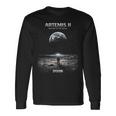 アルテミス 宇宙飛行士ミッション トゥ・ザ・ムーン 2026 ロケットアルテミス2 長袖Tシャツ ギフトのアイデア