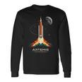 アルテミスii宇宙ロケット打ち上げミッショントゥザムーンアルテミス2 長袖Tシャツ ギフトのアイデア