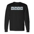 アーセナルar-Se-N-Al周期表要素 長袖Tシャツ ギフトのアイデア