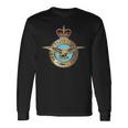 イギリス空軍 イギリス空軍 バッジパッチ 長袖Tシャツ ギフトのアイデア