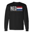 オランダの旗、オランダ、陸上競技、スポーツゲーム、ジャージ。 長袖Tシャツ ギフトのアイデア
