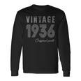 オリジナルパーツ ヴィンテージ 1936 長袖Tシャツ ギフトのアイデア