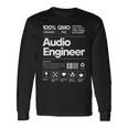 オーディオエンジニア コーヒー好き 音楽スタジオ サウンド Dj好き 長袖Tシャツ ギフトのアイデア