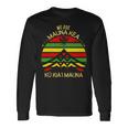 カナカ マオリ フラッグ We Are Mauna Kea No Tmt 長袖tシャツ 長袖Tシャツ ギフトのアイデア