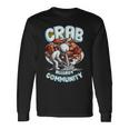 カニアレルギー Crab Allergy Community 長袖Tシャツ ギフトのアイデア