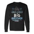 キッズ Big Brother Only Child Tractor Baby Reveal 長袖Tシャツ ギフトのアイデア