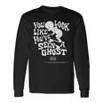 キャスパー映画グッズ You Look Like Ghost 長袖Tシャツ ギフトのアイデア