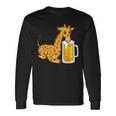 キリンビール 愉快なキリン愛好家 面白いキリン 長袖Tシャツ ギフトのアイデア