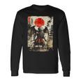 クトゥルフ・サムライ、ヴィンテージ・日本のラブクラフト・ホラー 長袖Tシャツ ギフトのアイデア