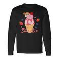 クレヨンしんちゃん ひまわりとアイスクリームしんちゃんのティータイム 長袖Tシャツ ギフトのアイデア