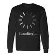 クール Loading 面白い 考え中 カッコイイ かっこいい Cool おもしろtシャツ 長袖Tシャツ ギフトのアイデア