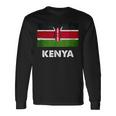 ケニア国旗tシャツ 長袖Tシャツ ギフトのアイデア
