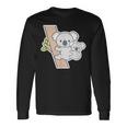 コアラ くん『親子』【どうぶつフレンズ】動物園 ゆるくてかわいい キャラクター 長袖Tシャツ ギフトのアイデア