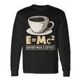 コーヒーラバーエナジーミルクコーヒー EMc² 長袖Tシャツ ギフトのアイデア