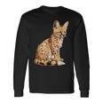 サーバル アニマル サーバルズ アフリカン ワイルドキャット サーバルキャット ワイルドキャット 長袖Tシャツ ギフトのアイデア