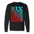 シックス パック 近日発売ix Pack Comingoon _ 長袖Tシャツ ギフトのアイデア