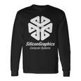 シリコングラフィックス コンピューターシステム レトロ スーパーコンピューター 長袖Tシャツ ギフトのアイデア