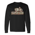 スーパーカブc100 原付バイク レトロジャパン 長袖tシャツ 長袖Tシャツ ギフトのアイデア